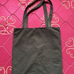 Black tote bag