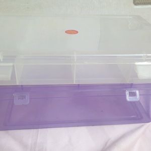 2 Multi Purpose Plastic Storage Box