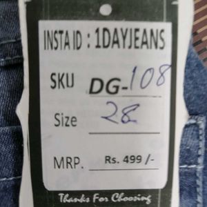 DG-108 Size-28 Men Jeans