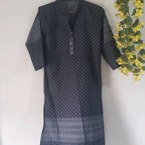 Elegant Blue Kurta WITH FREEBIES!!