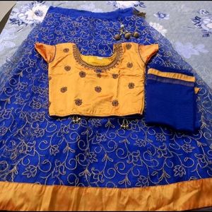 Royal Designer Croptop Lehanga For Party & Wedding