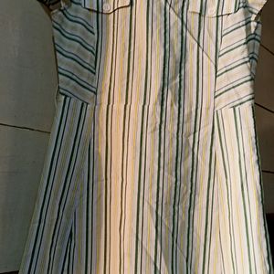 Stripe Shirt Dress