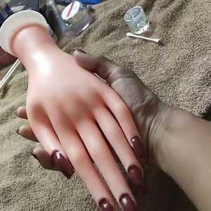 Hand Dummy For Nails Extension Nail Art Practice