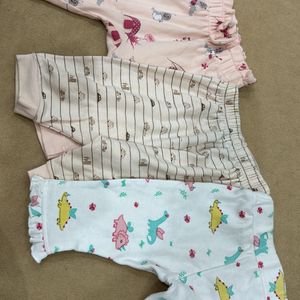 Diaper Leggings For Infants Pack Of 3