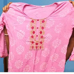 Pink Kurti