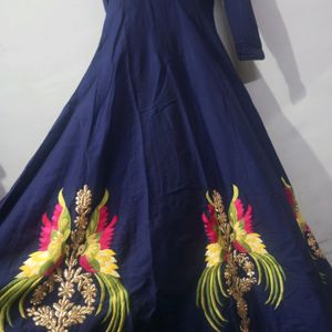 Very Beautiful Embroidery Gawn