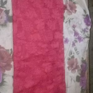 Red Hijab Dupatta