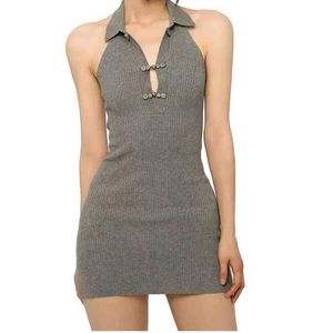 Grey bodycon dress