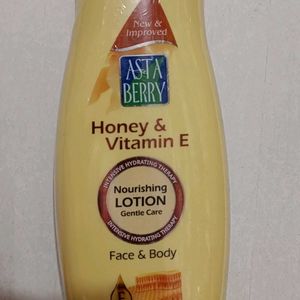 Asta berry Honey And Vitamin E Face Body Lotion