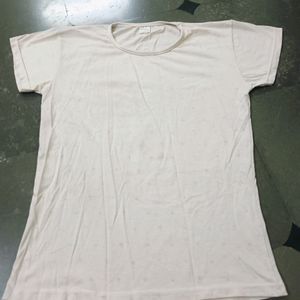 Slightly Printed Women Tshirt