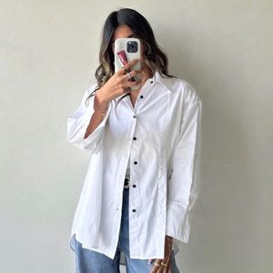 H&M OVERSIZED White Shirt New