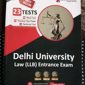 Law LLB Entrance Exam Preparation Book