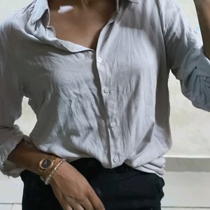 Oversized Formal Office Shirt