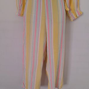 Multi Color Stripes Co-Ords (Women's)