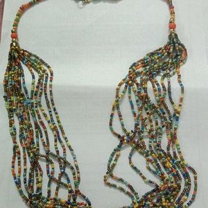 Multicolored Rajasthani Necklace