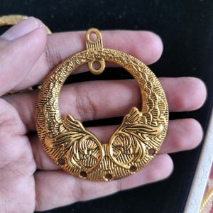 Gold Polish Big Size Pendants For Jewellery Making