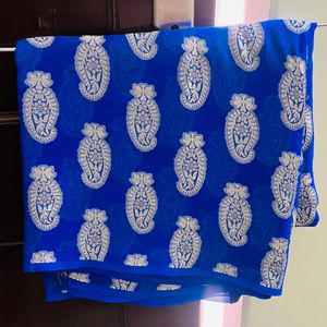 Beautiful Upada Work Gorgette Saree