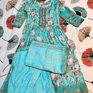 Anarkali Kurti Set