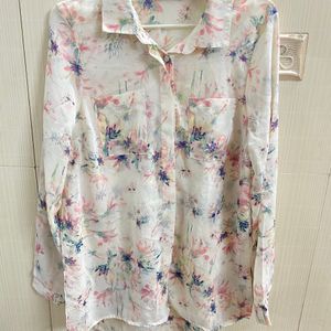 Globus Transparent Printed Shirt