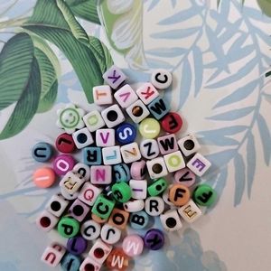 Alphabet Beads For Bracelet Making