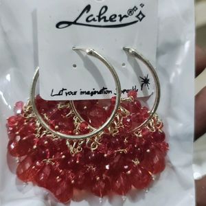 Beautiful Hoop Earrings & Ring Jhumka Collection