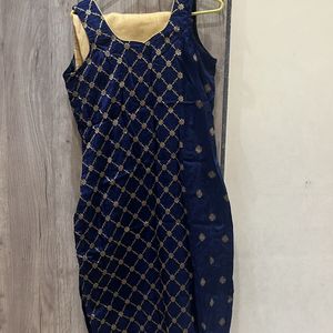 Silk Straight Kurta With Pant