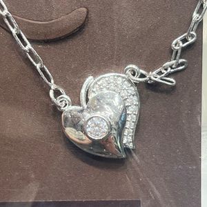 Heart Shadow Pendant & Chain Set