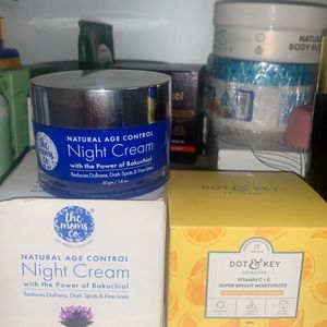 Night Cream And Moisturiser