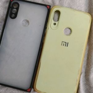 BUY ONE GET ONE Silicon Back Phone Cover Redmi Xiaomi NOTE 7 PRO