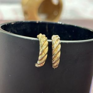 Gold Hoops - 2 Sets