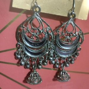 Oxidised Earings Combo Of 2