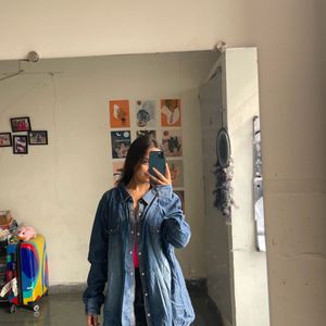 Denim Oversized Shirt