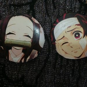 Demon Slayer Cloth Pins