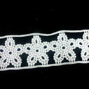 4 Meter White Cotton Lace