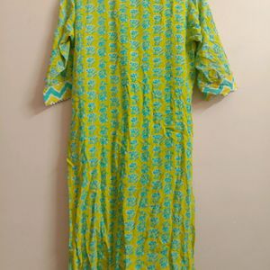 Cotton Regular Wear Kurta (woman)