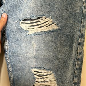 DNMX torn jeans for women