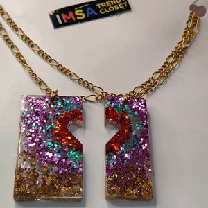 Resin Friendship Chain & Pendants