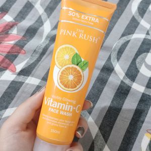 The Pink Rush Vitamin C Face Wash