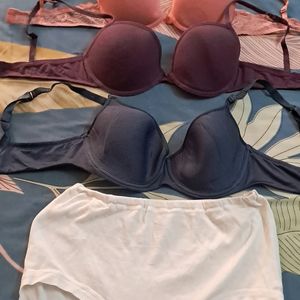 Combo Of Four Imported Fabric Esmara Branded Bra