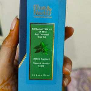 Blue Nectar BRIGANANTADI-D Tea Tree Hair Oil