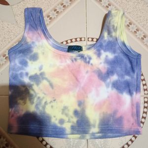 Multicolored Crop Top