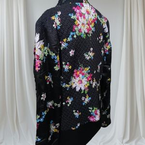 Flowers Print Rare Find Blazers