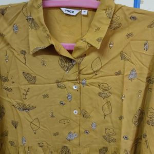 Short Kurta In Shirt Style