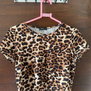 Shein Animal Printed Top Women