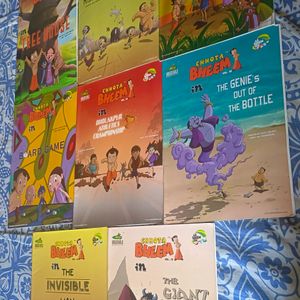 Combo Of 8 Chota Bheem Story Books