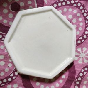 New Unique Heart Wala Ceramic Cup And Plater