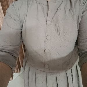 Super Grey Dress Just Once Used No Complaints