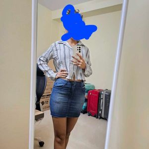 Denim Skirt