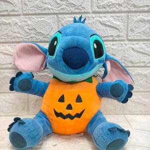 Stitch Pumpkin Dress Plush