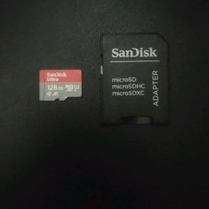 SanDisk 128 GB MicroSD Card Class X (10 Yrs Warran